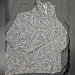 Aerie Black and White Textured Knit